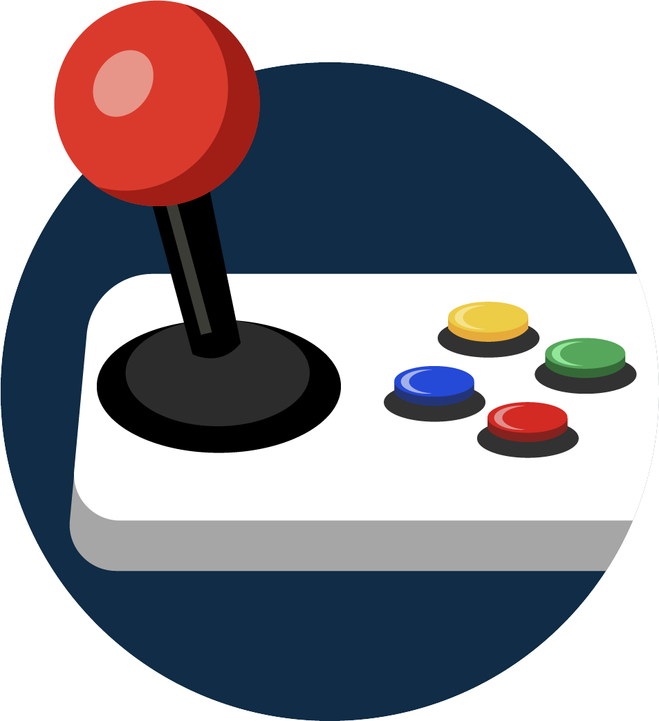 illustration of a game controller